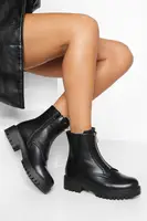 boohoo Women's Black Ankle Boots