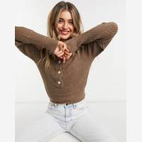 ASOS DESIGN Women's Cream Knitted Cardigans