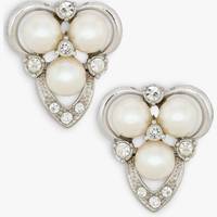 Eclectica Pearl Clip On Earrings