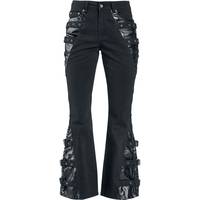 Gothicana by EMP Women's Black Trousers