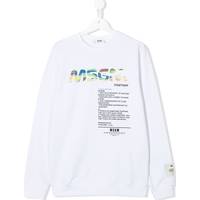 MSGM Boy's Printed Sweatshirts