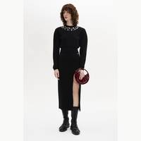 Sonia Rykiel Women's Black Knit Midi Skirts