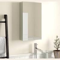 Latitude Run Mirrored Bathroom Cabinets