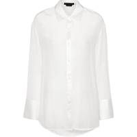 Alice & Olivia Women's Silk White Shirts