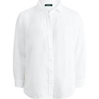 Ralph Lauren Women's White Linen Shirts