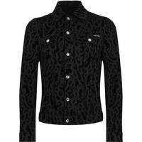 Dolce and Gabbana Men's Black Denim Jackets
