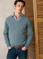 Brora Men's V Neck Jumpers