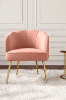 Living and Home Pink Armchairs