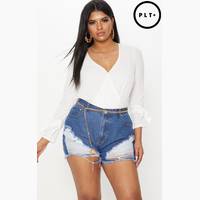Pretty Little Thing Plus Size Shorts for Women