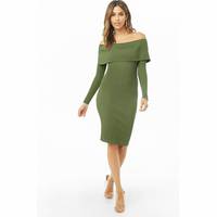Forever 21 Women's Olive Green Dresses
