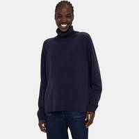 Whistles Women's Navy Cashmere Jumpers