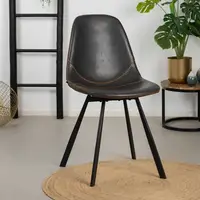FURNWISE Leather Dining Chairs