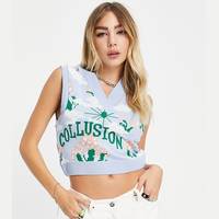 Collusion Women's Printed Camisoles And Tanks