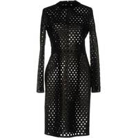 Secret Sales Womens Black Leather Dresses