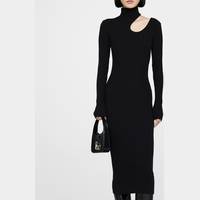 ANINE BING Women's Black Midi Dresses