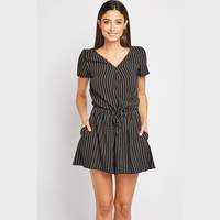 Everything5Pounds Women's Striped Playsuits