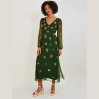 Shop Monsoon Women's Green Sequin Dresses up to 50% Off | DealDoodle
