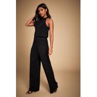 Lipsy glitter hot sale jumpsuit