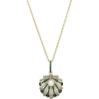 Wolf & Badger LATELITA Women's Emerald Necklaces