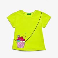 United Colors of Benetton Print T-shirts for Girl