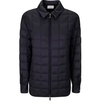 FARFETCH Moncler Women's Blue Puffer Jackets