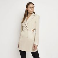 River Island Women's Faux Leather Blazers