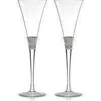 Bloomingdale's Champagne Flutes and Saucers