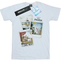 frozen Girl's Cotton T-shirts