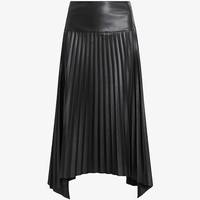 Selfridges Women's Leather Pleated Skirts