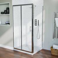 Nes Home Frameless Shower Enclosures