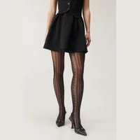 NASTY GAL Women's Striped Tights