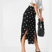 Nobody's Child Women's Black Midi Skirts