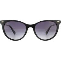 Polaroid Women's Black Cat Eye Sunglasses