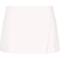 FARFETCH Women's White Mini Skirts