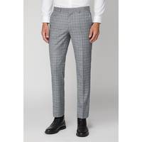 Ben Sherman Men's Grey Suit Trousers