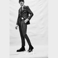 Burton Men's Grey Suit Trousers