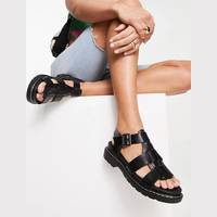 New Look Women's Black Ankle Strap Sandals