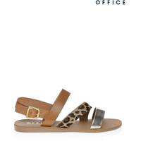 Office Metallic Sandals