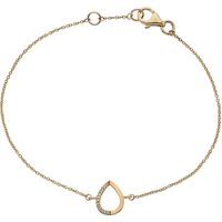 Hot Diamonds Women's Gold Bracelets