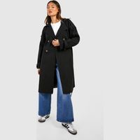 Debenhams boohoo Women's Black Belted Coats