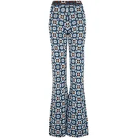 Sonia Rykiel Women's High Waisted Flared Trousers