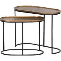 BePureHome Metal Side Tables