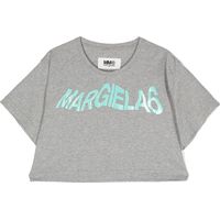 MM6 Maison Margiela Girl's Logo T-shirts