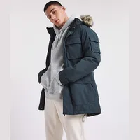 Jack Wolfskin Mens Parka Coats With Fur Hood