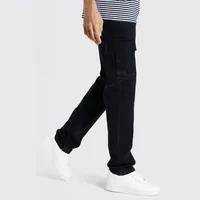 boohooMAN Men's Straight Jeans