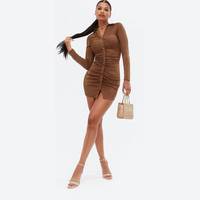 New Look Women's Ruched Shirt Dresses