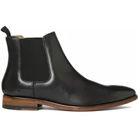 Oliver Men's Black Leather Chelsea Boots