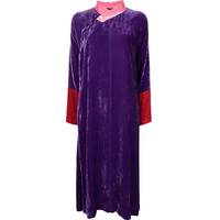 FARFETCH Women's Long Sleeve Velvet Dresses