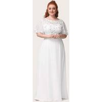 SHEIN Women's White Sequin Dresses