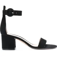 Gianvito Rossi Women's Black Ankle Strap Sandals